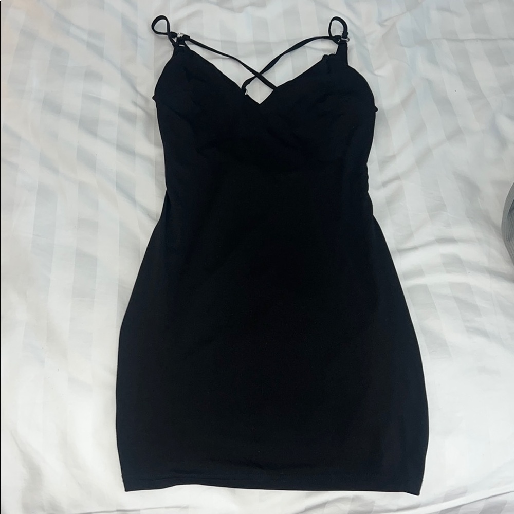Elegant Black Women's Dress